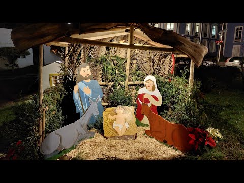 Presepio / Christmas crib da Casa dos Manaias - Ponta Delgada Azores Portugal - 15.12.2022