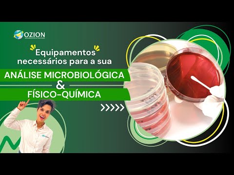 Equipamentos necessários para análise microbiológica e fisico-química