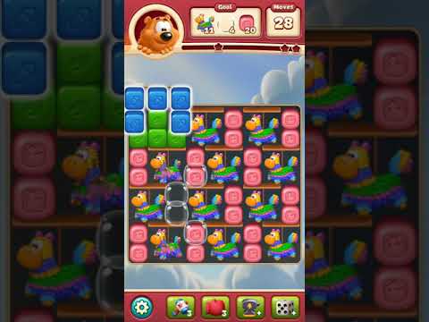 Toon blast 2955 no  boosters 3 stars