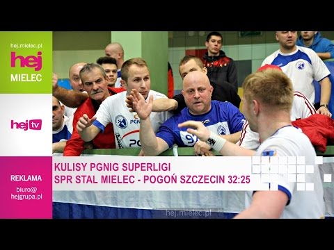 hej.mielec.pl TV: SPR STAL Mielec - Pogoń Szczecin 32:25 KULISY