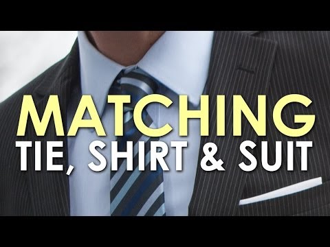 How to Match a Tie, Shirt, and Suit | The Art of Manliness