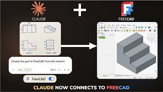 I Connected Claude AI to FreeCAD (And It Models Parts Like an Engineer)