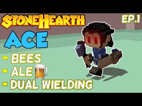 I LOVE This MOD! Huge update! | Part 1 | Stonehearth ACE Mod