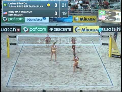 Larissa-Juliana BRA[1] May-Treanor-Walsh USA[4] Main Draw Round 4 Finland Aland Paf Open 2011 Women