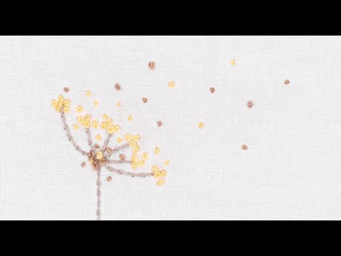 Rico Design Tutorial Sticken: Knötchenstich