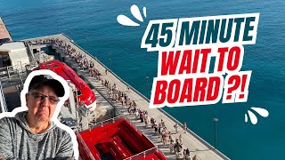 Cruise Ship Chaos VIRGIN's Boarding Line is OUT OF CONTROL