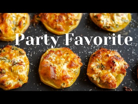 Party Perfection: Quick & Easy Potato Appetizer Finger Food Recipe!
