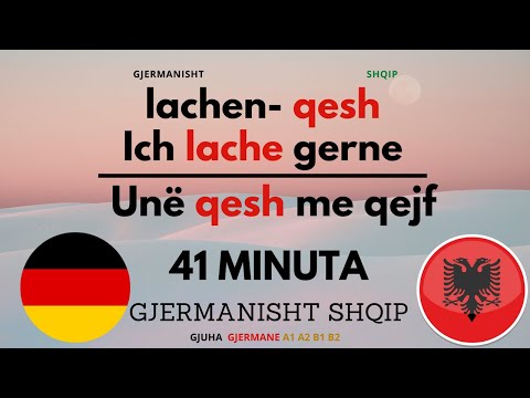41 Minuta Fjale dhe Shprehje Gjermanisht me Perkthim Shqip A1 A2 B1 B2