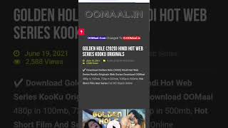 How to download golden hole web series