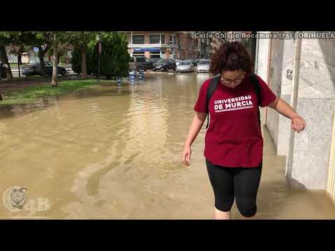 INUNDACIÓN en Orihuela y Alrededores el 15SEP2019