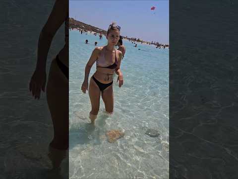 Cyprus Ayia-Napa Nissi Beach 🇨🇾☀️🌴 #cyprus #ayianapa #nissibeach