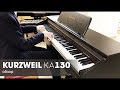 мініатюра 0 Відео про товар Цифрове піаніно Kurzweil KA130 SR