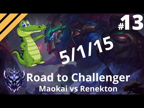UNKILLABLE MAOKAI TOP!!! Road to Challenger #13
