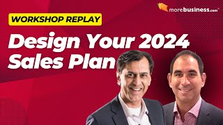 2024 Sales Planning Workshop