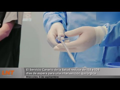 Se reduce de 153 a 109 días la espera para una intervención quirúrgica