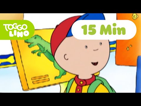 Caillou Deutsch | Caillou und die Dinosaurier | 15 Minuten | Toggolino Serien
