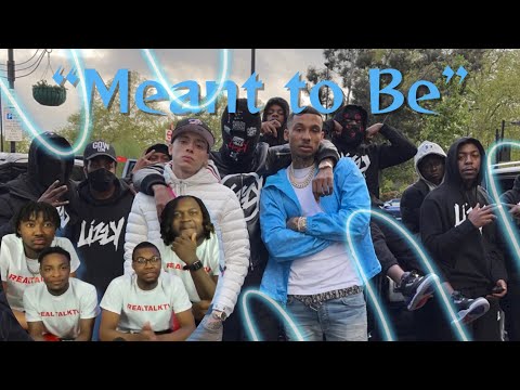 AMERICANS REACT TO Stay Flee Get Lizzy feat. Fredo & Central Cee - Meant To Be (Official Video)