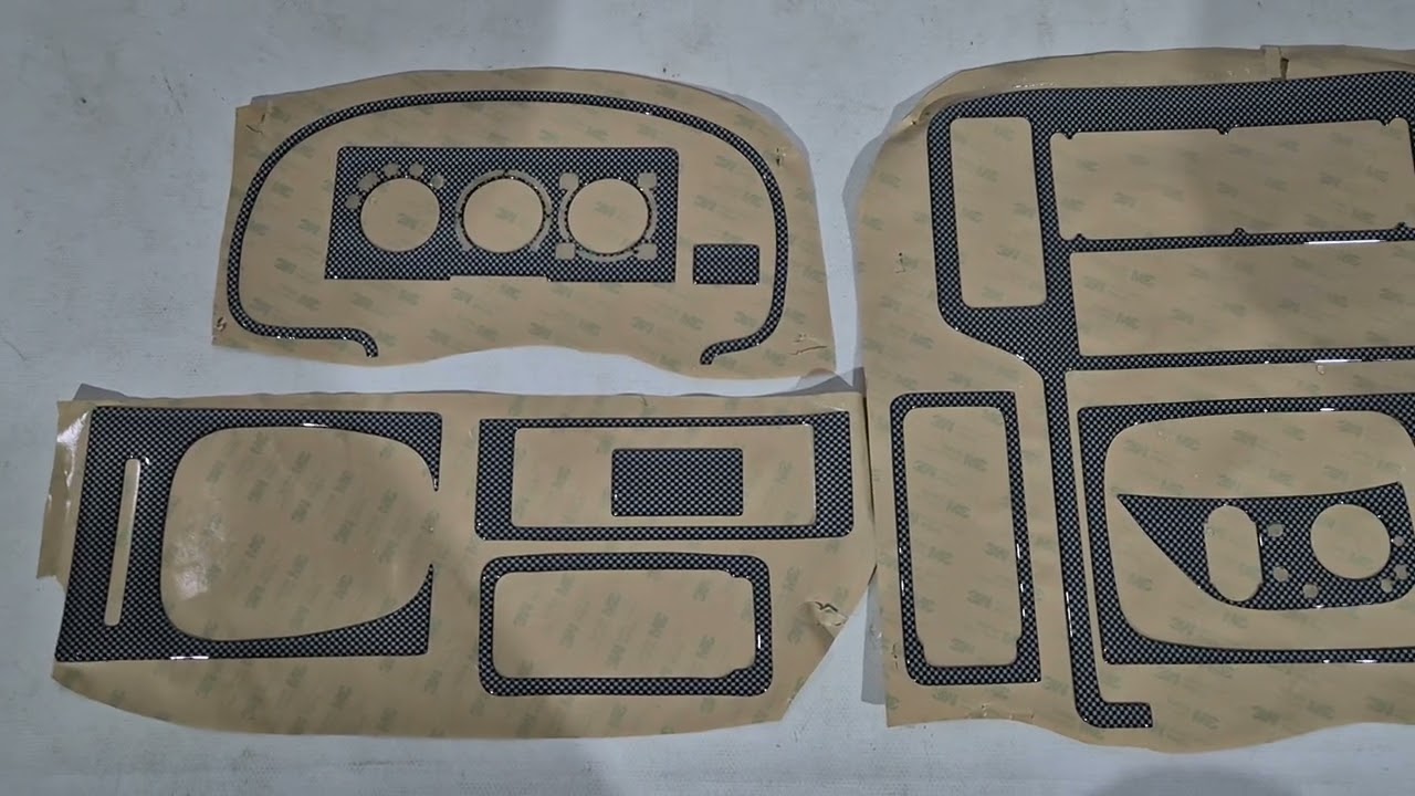 Накладки на Панель Приборов (1994-1999) Video 1