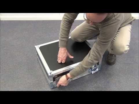 Capro flightcase for Presonus StudioLive 16.0.2 m100mm plass bak