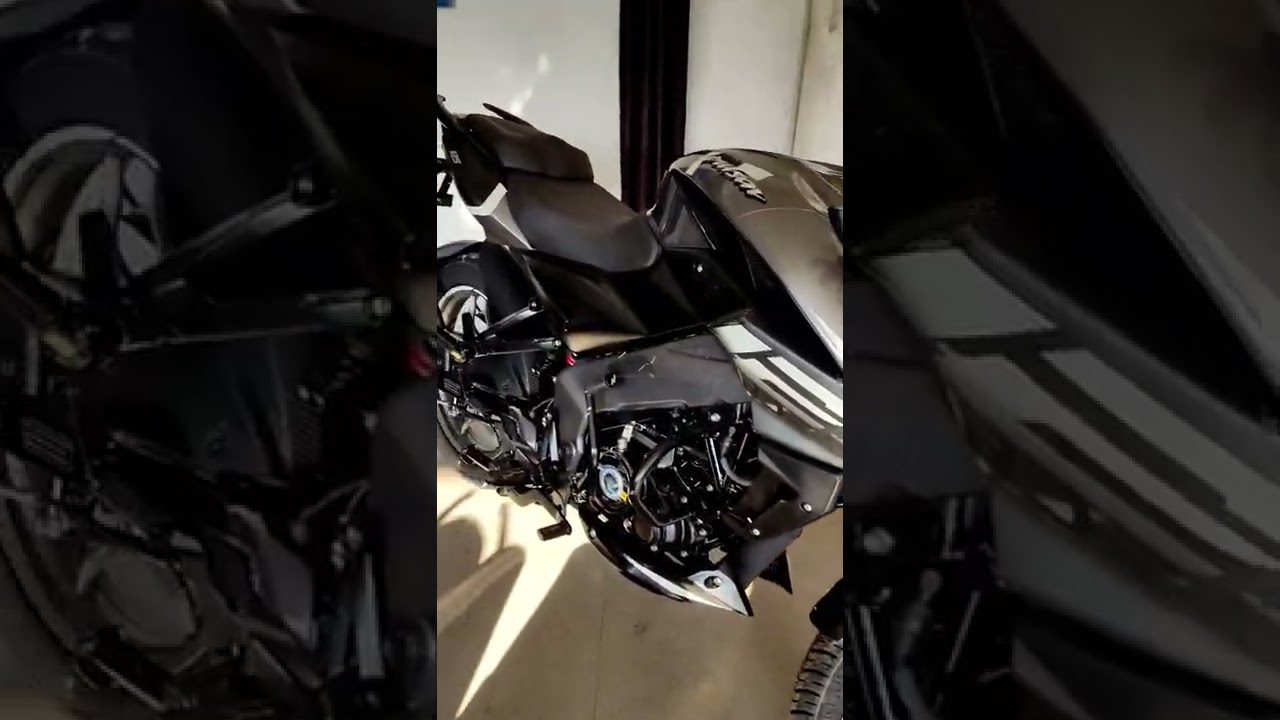 Watch video Pulsar NS 125 Grey colour || Walk around || #short #pulsar #pulsarns125 Now Pulsar NS 125 Grey colour || Walk around || #short #pulsar #pulsarns125