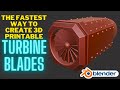 The Fastest Way To Create Turbine Blades In Blender For 3D Printing