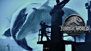 Why The Mosasaurus Boat Attack Scene Was Cut From Jurassic World Fallen Kingdom