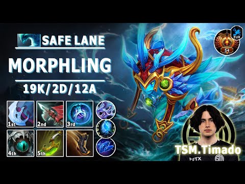 Morphling Safe Lane Carry | 7.31d | TSM FTX.Timado Crazy Morph Play | Dota 2 Immortal Gameplay