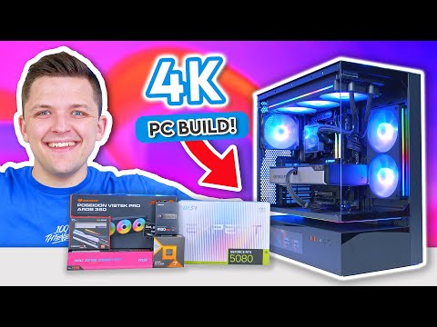 Ultimate 4K Gaming PC Build 2025! 😍 [Full Build Guide w/ Benchmarks]