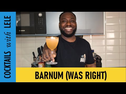 How to make a BARNUM (WAS RIGHT) with LELE | COCKTAIL with GIN