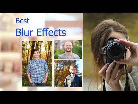 Blur photo - Blur background Video