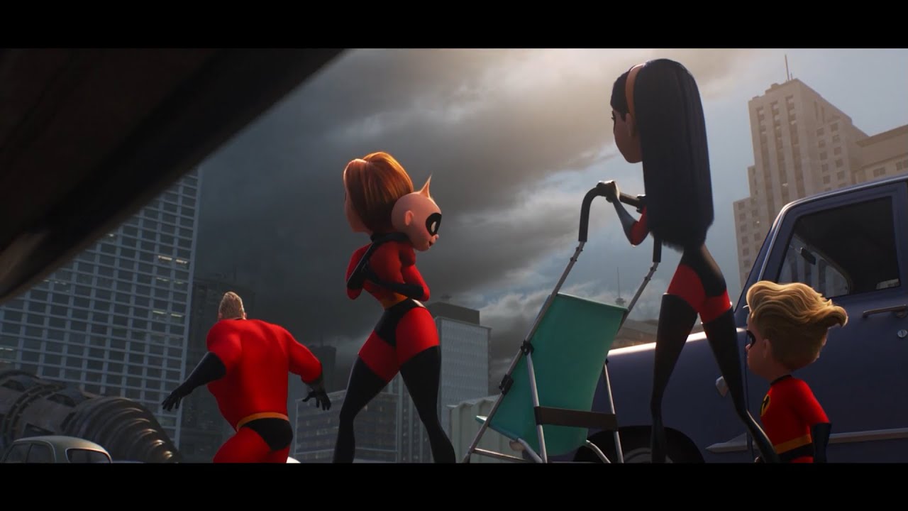 Incredibles 2 - opening scene