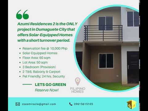 GO GREEN with Azumi Residences Phase 2 Dumaguete