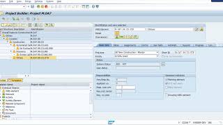 SAP PS - How to Add WBS in Project  | Adding WBS element in SAP PS