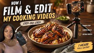 How I Film & Edit Viral Cooking Videos
