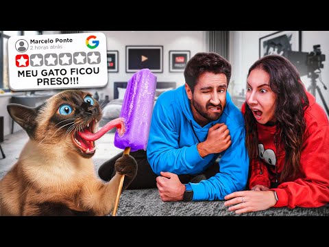 Testando NO MEU GATO os PIORES BRINQUEDOS DE PET DE 1 ESTRELA (Fomos enganados!)