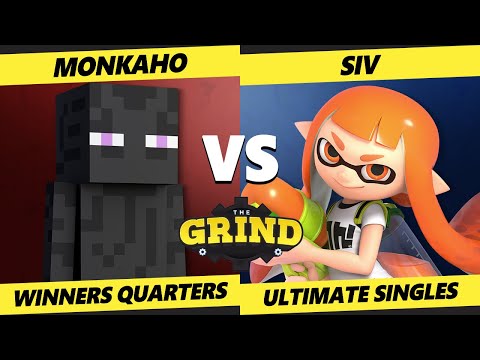 The Grind 172 Winners Quarters - Monkaho (Steve) Vs. siv (ROB, Inkling) Smash Ultimate - SSBU