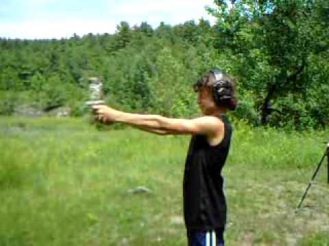 Ben shooting the Seecamp LWS .380