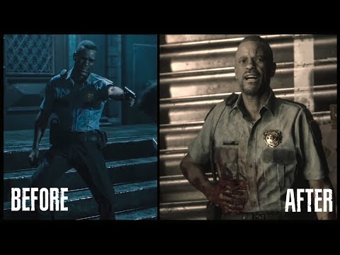 Before and After Raccoon City Events (RE2 Remake and RE3 Remake Comparison) - Resident Evil 3 Remake