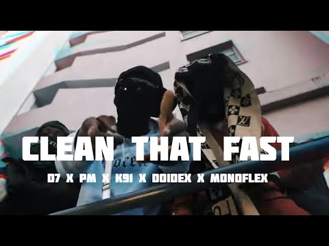 #FrontStreet D7 x K91 x PM x Doidex x Monoflex - Clean That Fast (Official Video)