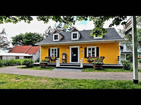 Kamouraska, Quebec, Canada  - A self guided walking tour