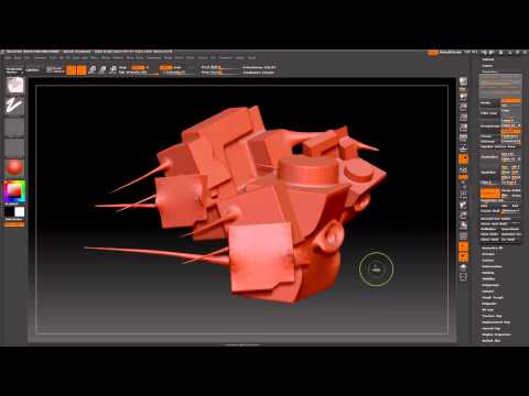 Introduction to Zbrush 4 R2 - Dynamesh