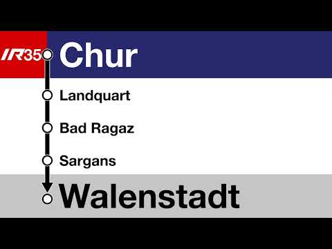 SOB Ansage • IR35 • Begrüssung Chur – Walenstadt