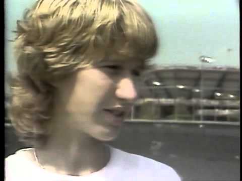 Interview Steffi Graf 1985 US Open