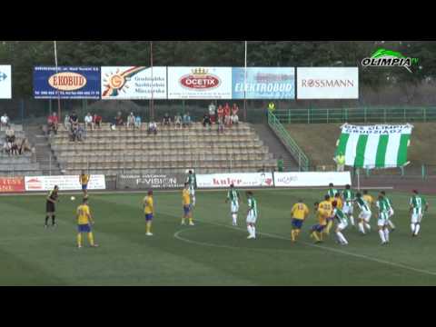 Olimpia Grudziądz - Arka Gdynia 0:1, bramka. 18.05.2013