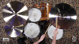 Video thumbnail for Zildjian 21" A Sweet Ride Cymbal - Brilliant - 2447g (A20079-1121323M) by Memphis Drum Shop