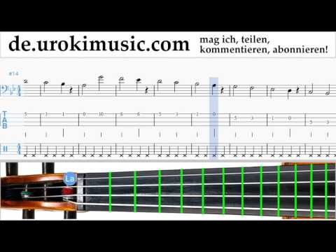 Cello Lernen Lukas Graham - 7 Years Tabulatur Teil#1 Übungen um-i995