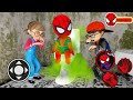 Playing as SpiderBaby on Toilet - Spiderman Family in Granny House | New Mode