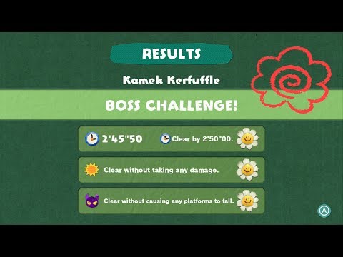 [100%] Kamek Kerfuffle (Boss Challenge) ~ Yoshi's Crafted World