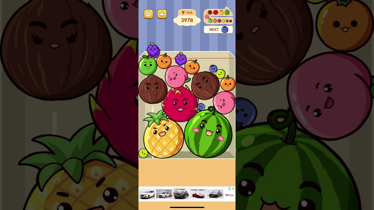 Watermelon Drop: Fruit Merge