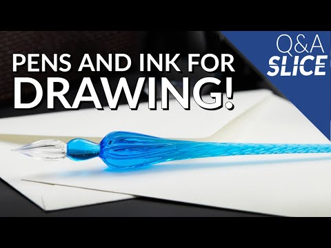 Our Favorite Pens and Inks to Draw With!
